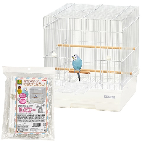 アクリル　バードケージ　インコ　ケージカバー 楽天市場】鳥かご カバー W493×D345×H468○防音 保温 アクリル