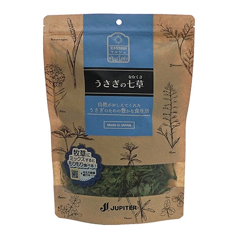 ZASSOUマルシェ うさぎの七草/牧草 ハーブ フード エサ うさぎ