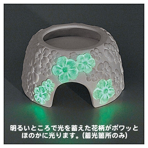 ジオハウス フラワーM/隠れ家 シェルター ヒョウモン トカゲ 爬虫類