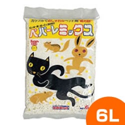 ペパーレミックス ６リットル うさぎトイレ砂 ウサギ フェレットトイレ砂 ふぇれっと 猫砂 紙の砂 消臭剤入り 燃やせる カラフル 通販 Petyasan Com Heaven