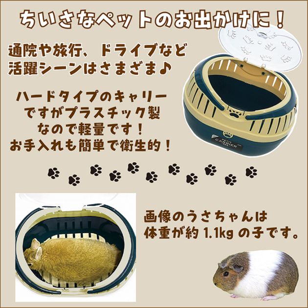 プチキャリー【オリジナル木製すのこ付き】/ハードキャリー おでかけ