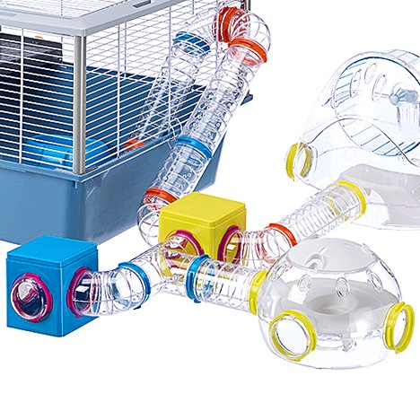 ferplast(ファープラスト) ハムスター用ケージセット コンビ2 57932599