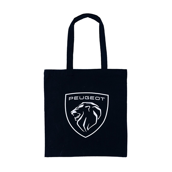 TOTEBAG LOGO PEUGEOT NOIR - EN