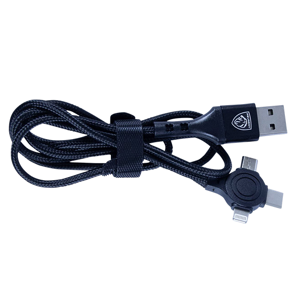 PEUGEOT SET OF 3 CHARGING CABLES WITH 3 CONNECTORS