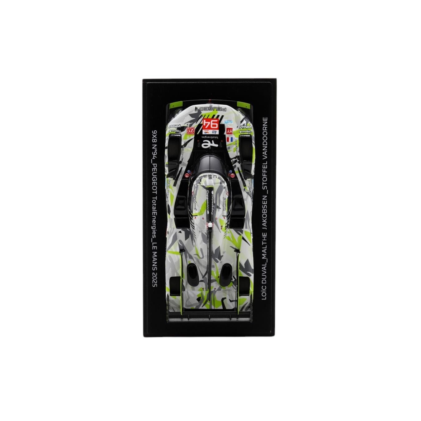 1/43スケールミニカー PEUGEOT 9X8 N°94 2025 24H LE MANS RACE VERSION