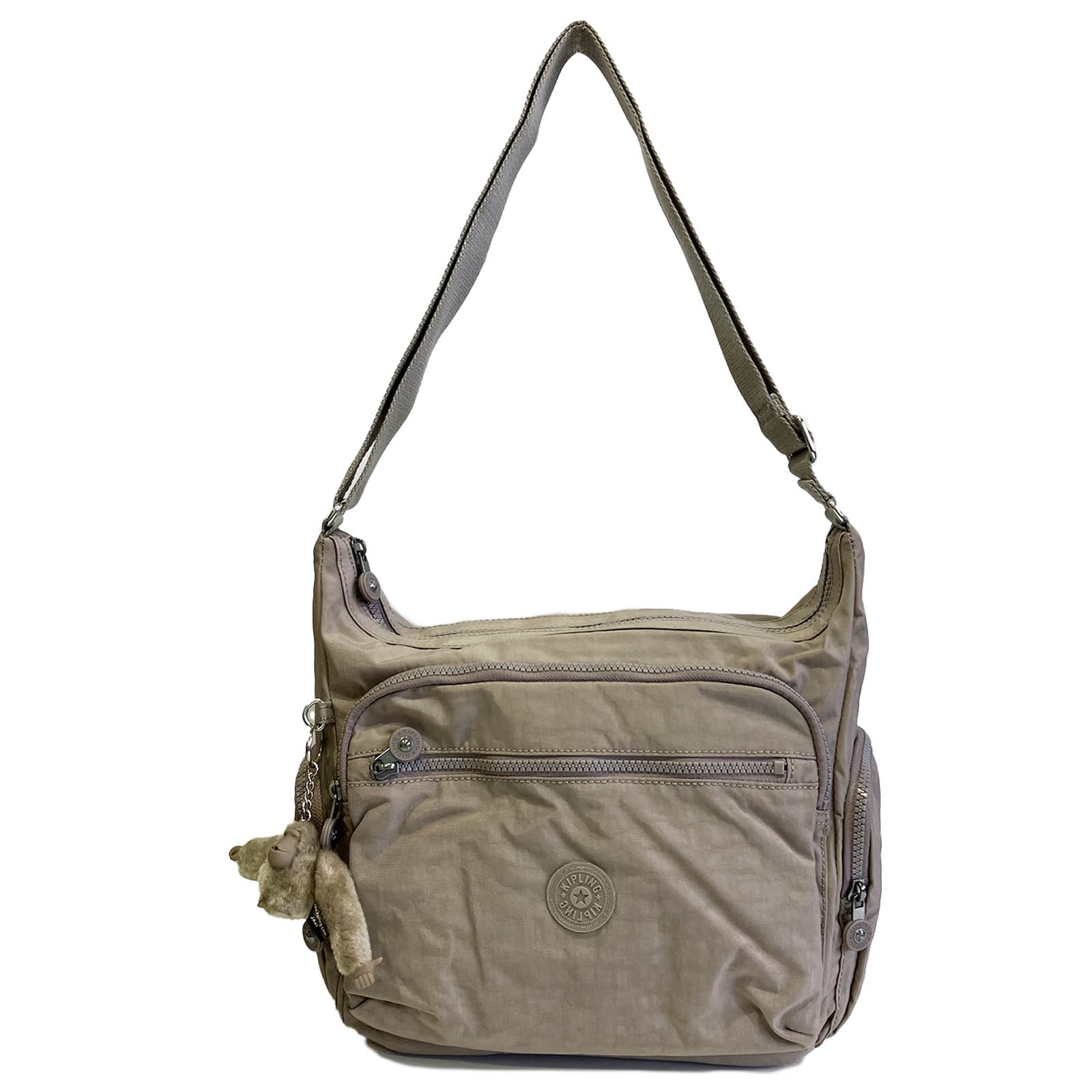 キプリング GABBIE ギャビー K15255 89L ショルダーバッグ GREY GRIS