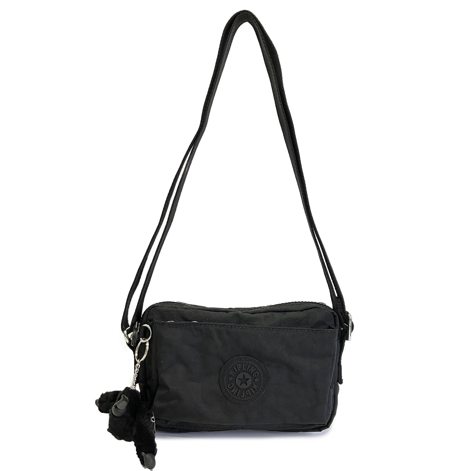キプリング kipling ショルダーバッグ  アバヌ ABANU KI4208 P39 ブラック 小ぶり 軽量