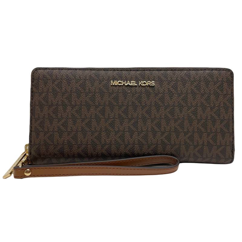 マイケルコース アウトレット 長財布  レディース MICHAEL KORS 35F8GTVT3B BROWN