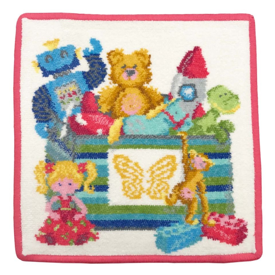 FEILER フェイラー ハンカチタオル Toybox 2.0 133 pink 25cm ギフト 誕生日ギフト 出産祝い