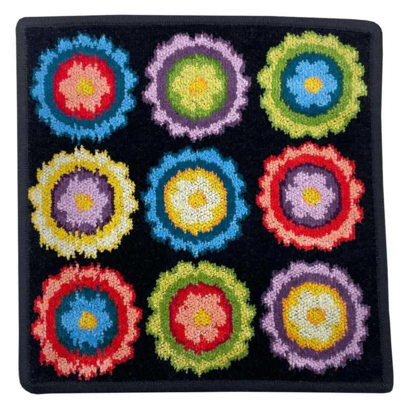 FEILER フェイラー ハンカチタオル Rainbow Button 10 black 25cm ギフト 誕生日ギフト 出産祝い