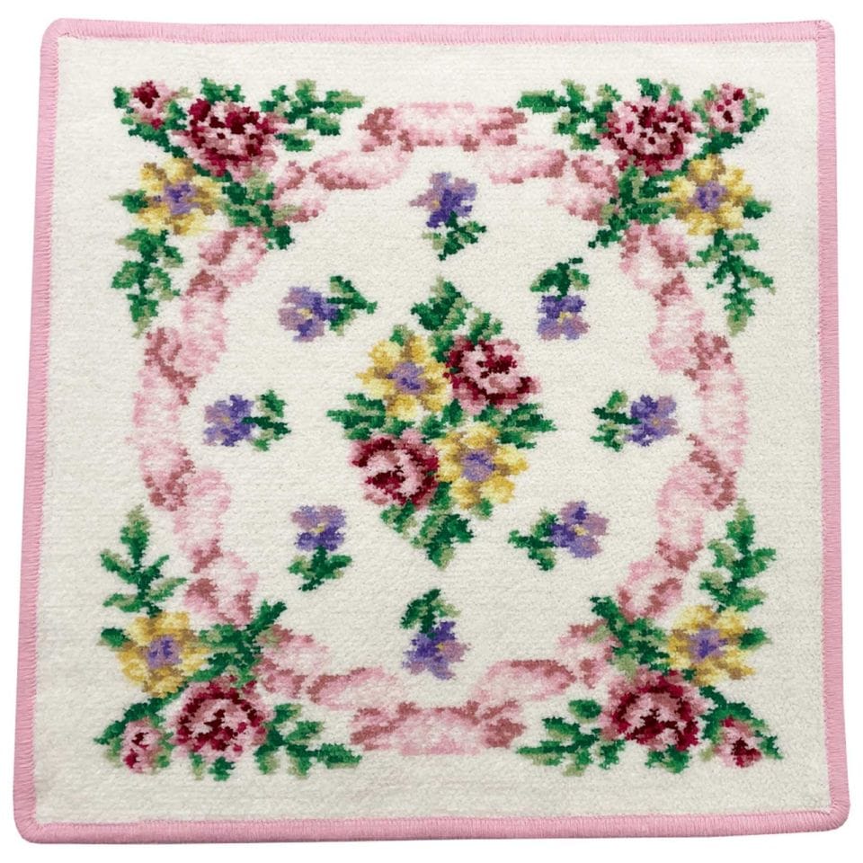 FEILER フェイラー ハンカチタオル Granada white 123 erica 30cm ギフト 誕生日ギフト 出産祝い 