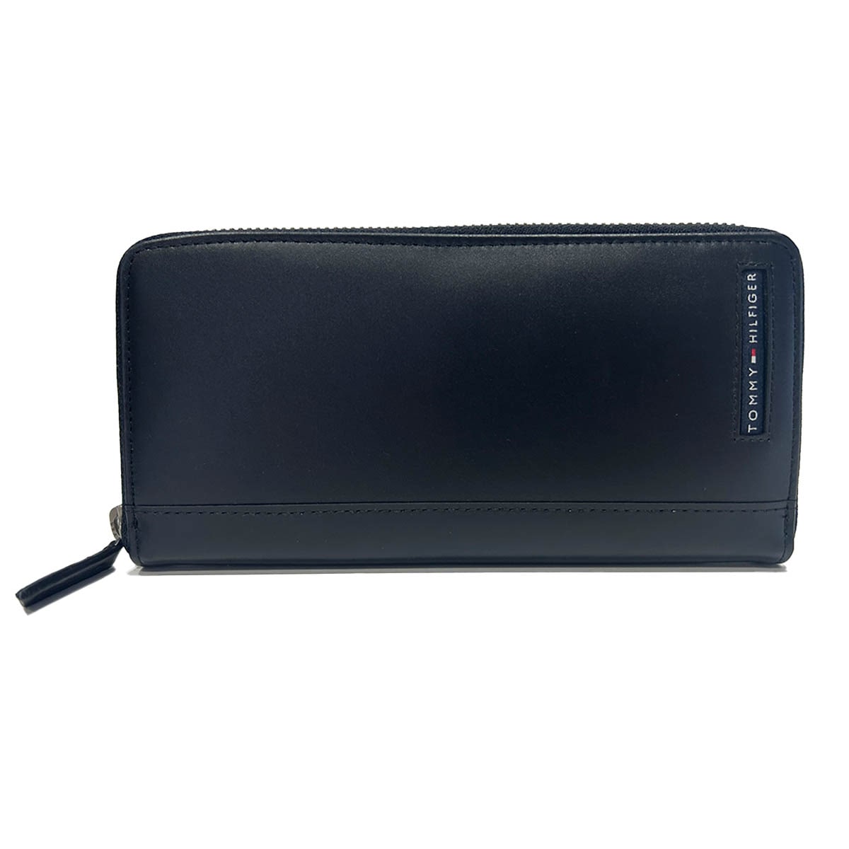 トミーヒルフィガー 長財布 ラウンドジップ TOMMY HILFIGER 31TL13X025 小銭入れ付き ブラック