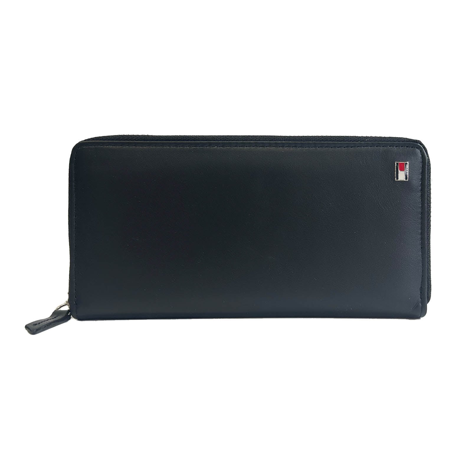 トミーヒルフィガー 長財布 ラウンドジップ TOMMY HILFIGER 31TL13X009 001 小銭入れ付き ブラック