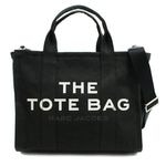 マークジェイコブス MARC JACOBS トートバッグ 2WAY M0016161 001 ブラック THE CANVAS MEDIUM TOTE BAG【並行輸入品】