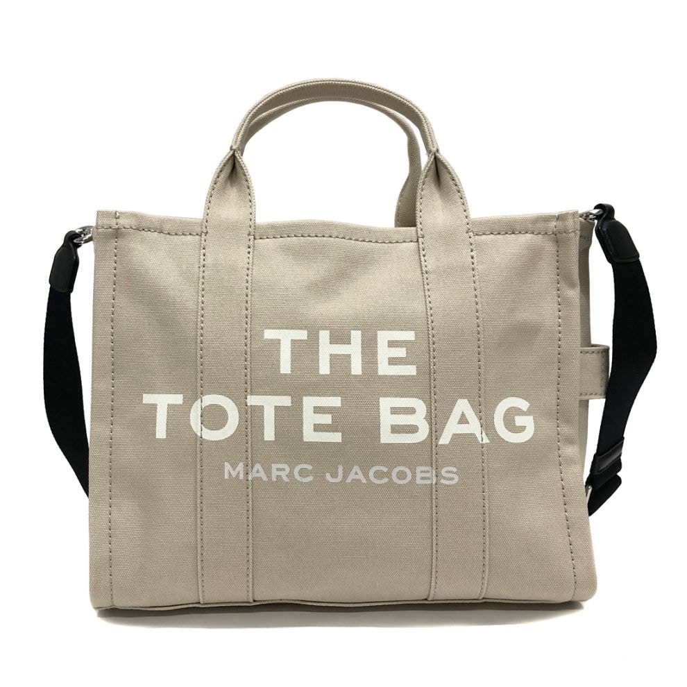 マークジェイコブス MARC JACOBS ザ キャンバス トート バッグ ミディアム M0016161 260 BEIGE【並行輸入品】