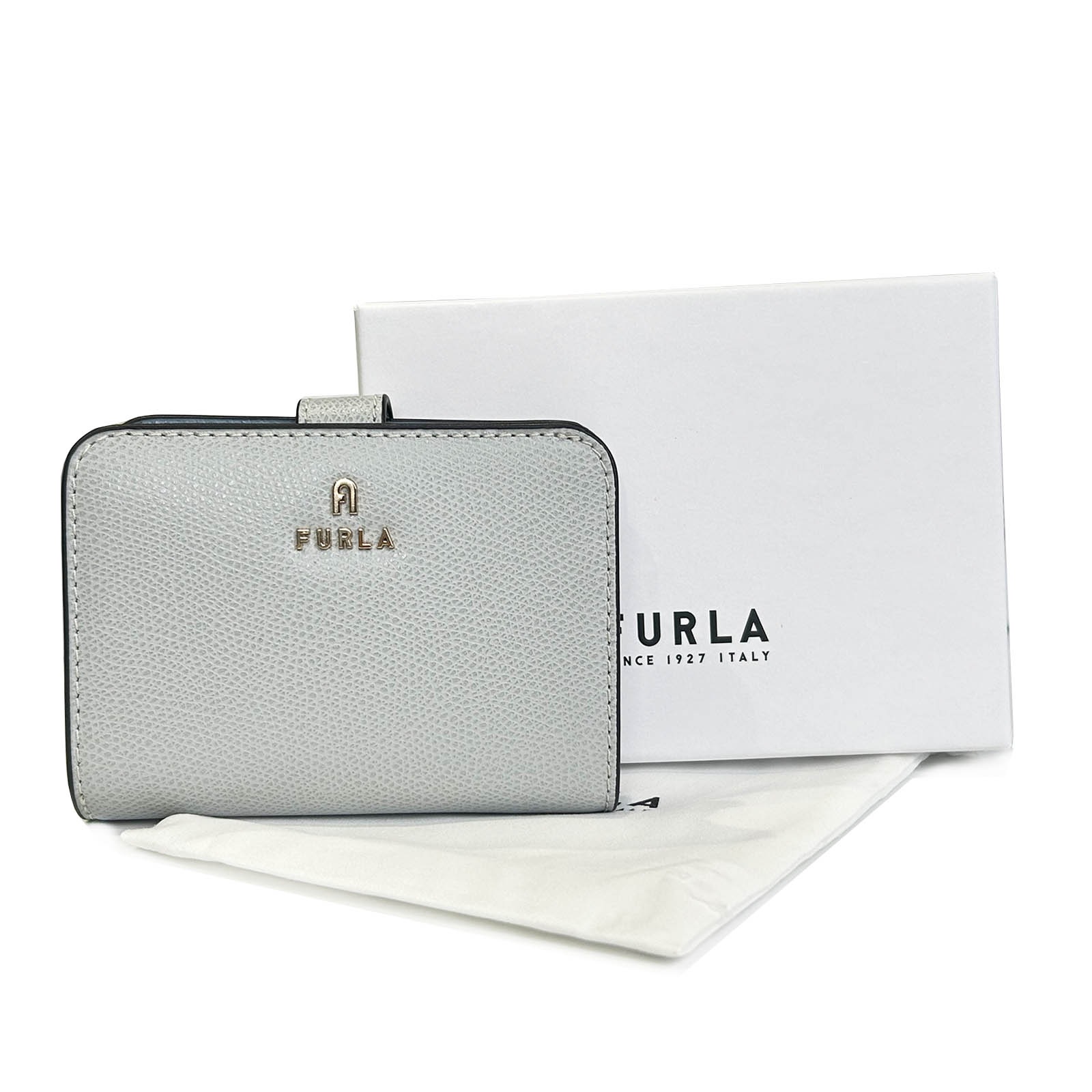 フルラ FURLA  カメリア レザー スモール コンパクト ウォレット レディース WP00315 ARE 4351S CRISTALLO CELESTAL
