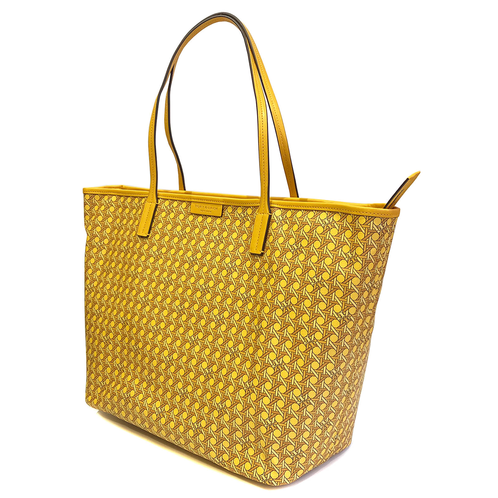 【訳あり商品 新品未使用】トリーバーチ トート TORY BURCH 145634/800 SUNSET GLOW イエロー