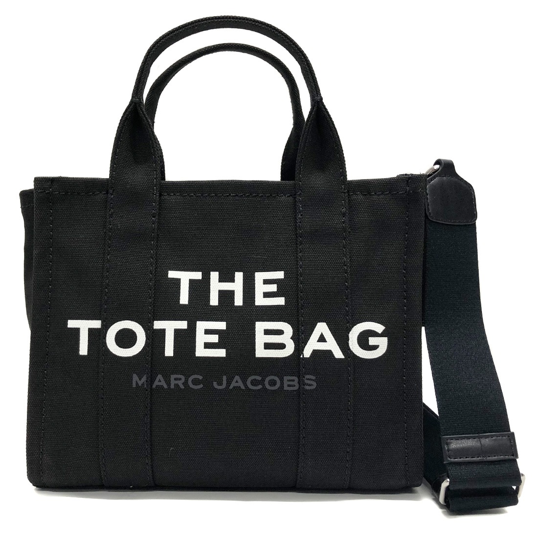 MARC JACOBS マークジェイコブス ザ キャンバス トートバッグ スモール M0016493 001 レディース ブラック【並行輸入品】