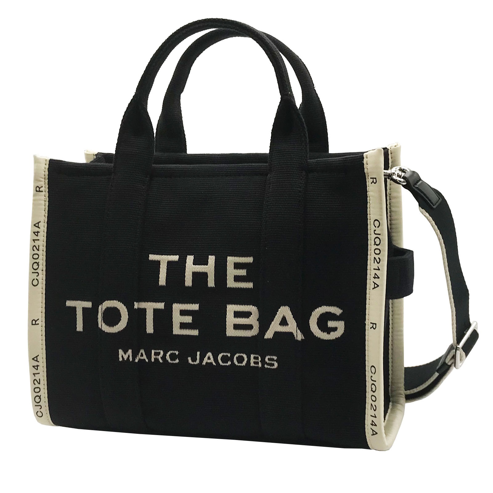 MARC JACOBS マークジェイコブス ザ ジャカード ミニトート M0017025 001 BLACK レディース ブラック【並行輸入品】