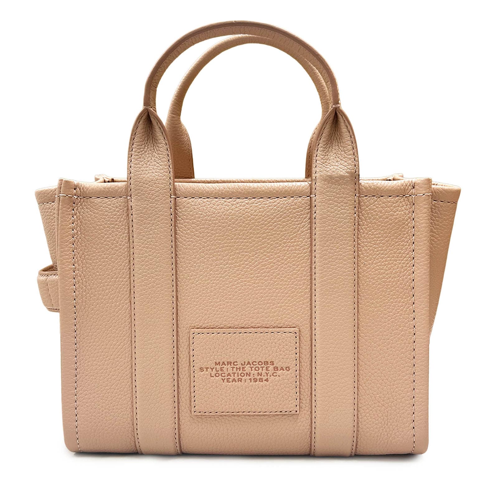 MARC JACOBS マークジェイコブス ザ レザー トートバッグ スモール H009L01SP21 624 ROSE THE TOTE BAG SMALL 【並行輸入品】