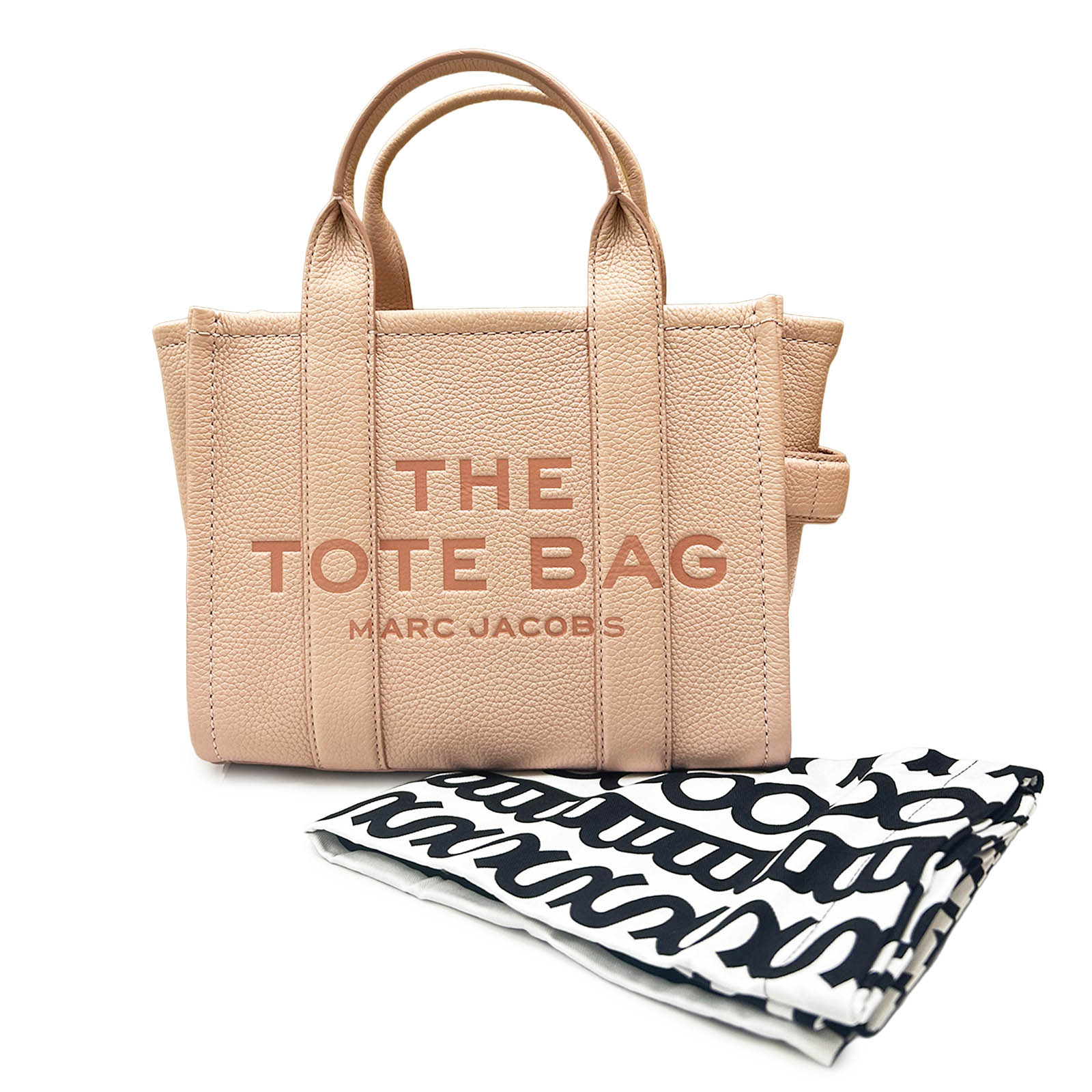【完全未使用品】MARC JACOBS H009L01SP21-820 Marc Jacobs Womens The Leather Small Tote Bag Twine H009L01SP21
