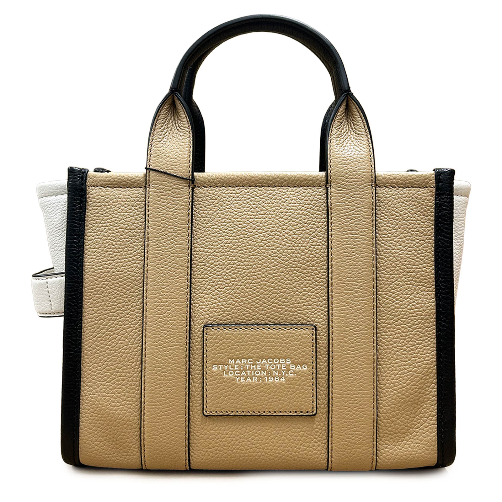 MARC JACOBS マークジェイコブス トートバッグ H006L01RE22 233 CAMEL MULTI  ザ カラーブロック スモール レザー【並行輸入品】