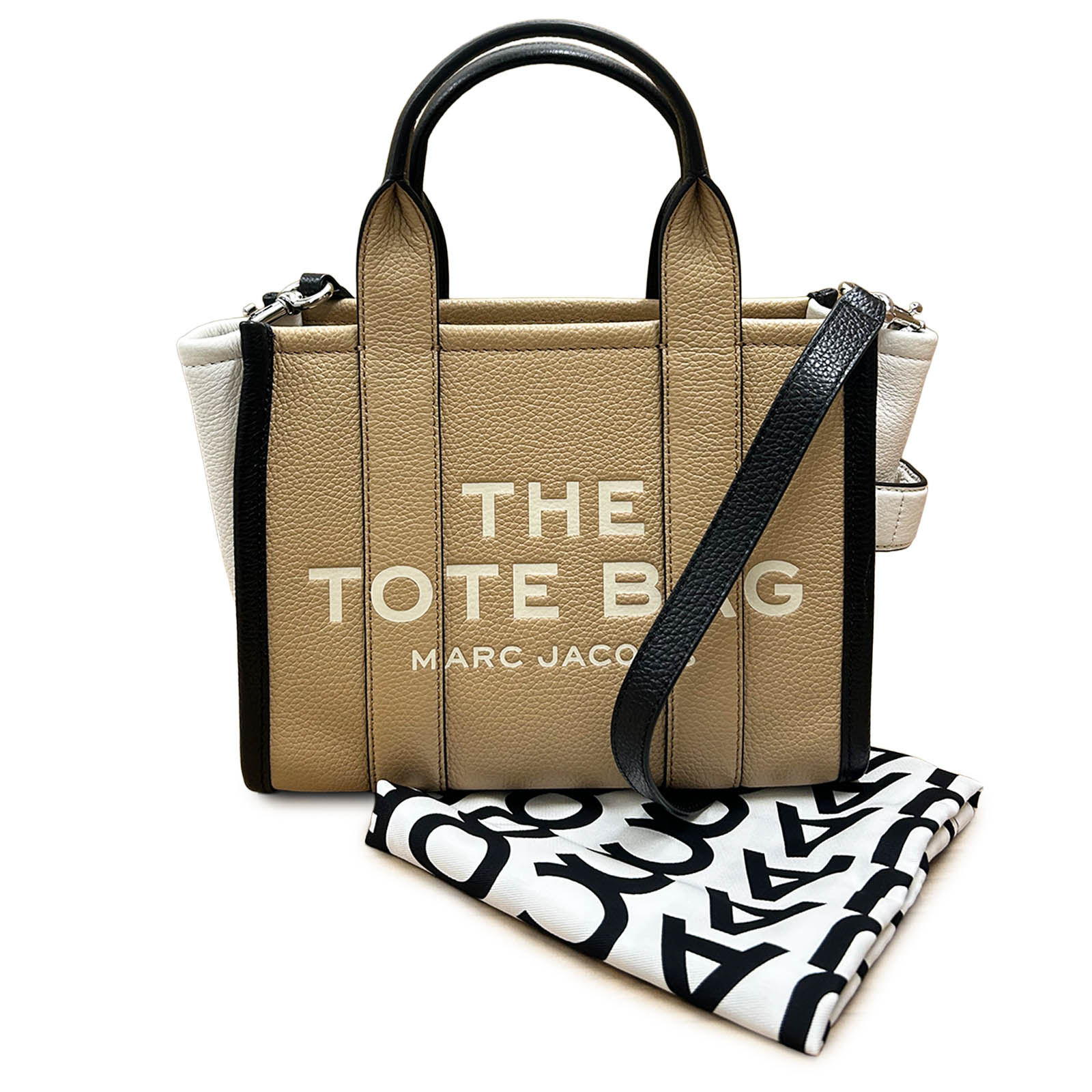 MARC JACOBS マークジェイコブス トートバッグ H006L01RE22 233 CAMEL MULTI  ザ カラーブロック スモール レザー【並行輸入品】