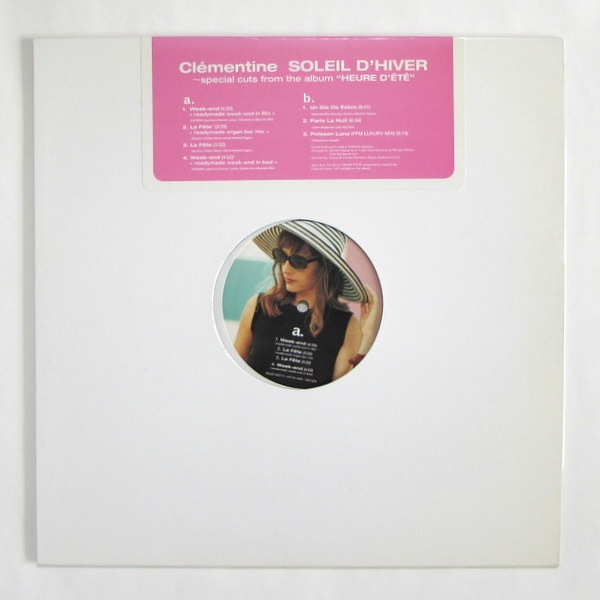 クレモンティーヌ Soleil D'hiver プロモ盤レコード Clémentine ‎– Soleil D'hiver ~ Special Cuts From The Album