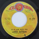Leroy Hutson  ; So In Love With You / As Long As There's Love Around