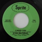 Star Material - I Need You / Give Me Some Play