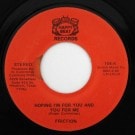 Friction - Hoping I'm For You And You For Me