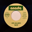 Skye - Aint No Need