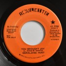 Geraldine Hunt - You Brought Joy (ST)