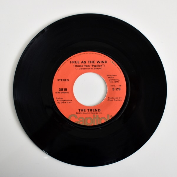 The Trend - Free As The Wind / Gotta Take It With You [7inch