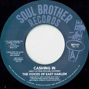 The Voices Of East Harlem ; Cashing In/  Take A Stand