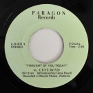 Gene Boyd - Thought Of You Today (Vocal) / ST  (Instrumental)  [7inch]