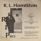 K.L. Hamilton - I'm Trying / RIP ( You're In Good Hands )       [7inch]