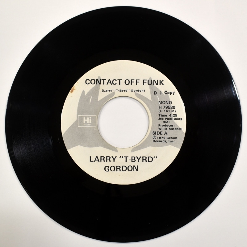 Larry "T-Byrd" Gordon - Contact Off Funk (Mono) / ST (Stereo) [7inch ...