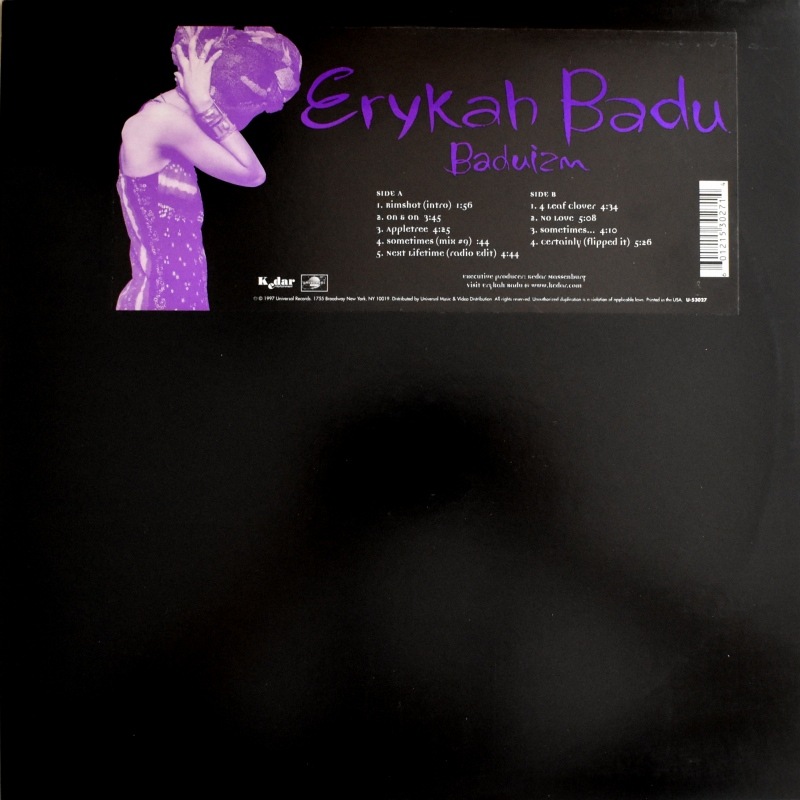 Erykah Badu - Baduizm [LP]｜全てのカテゴリー｜Paddy Field