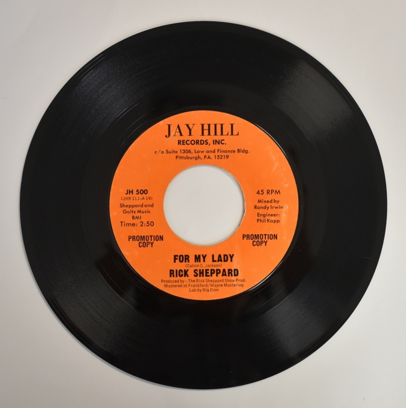 Rick Sheppard - For My Lady / ST [7inch Promo]｜SOUL / FUNK