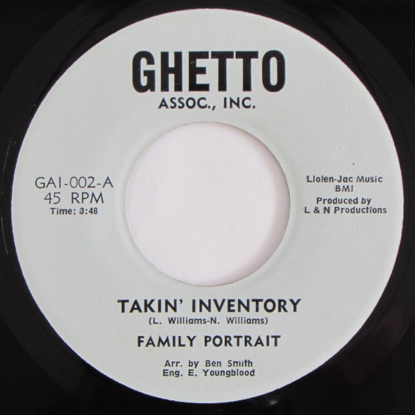 Family Portrait - Takin' Inventory / Natural Man (I Need)｜SOUL