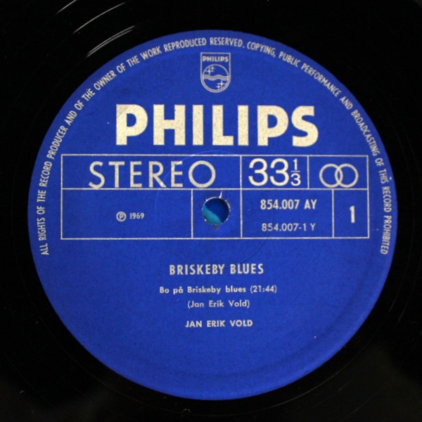 Jan Erik Vold with Jan Garbarek Quartet - Briskeby Blues