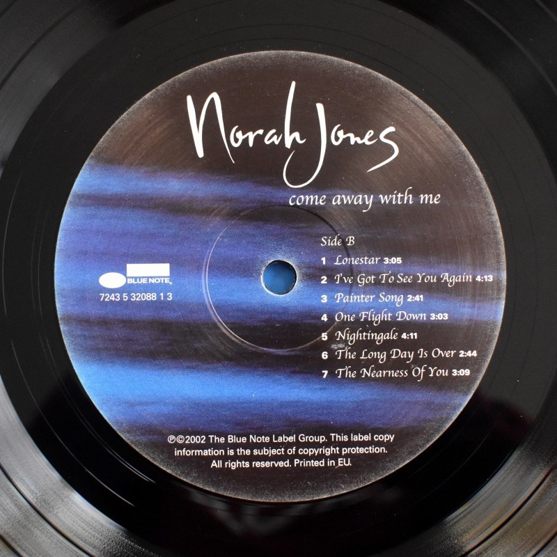Norah Jones - Come Away With Me [LP] ブルーノート初アナログ