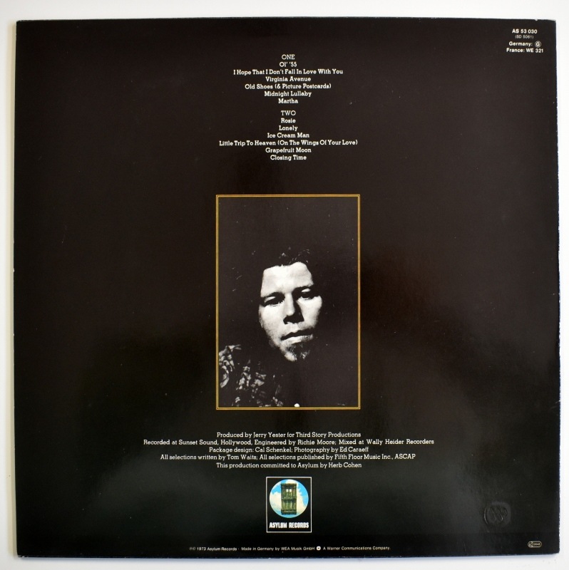 Tom Waits - Closing Time     [LP]