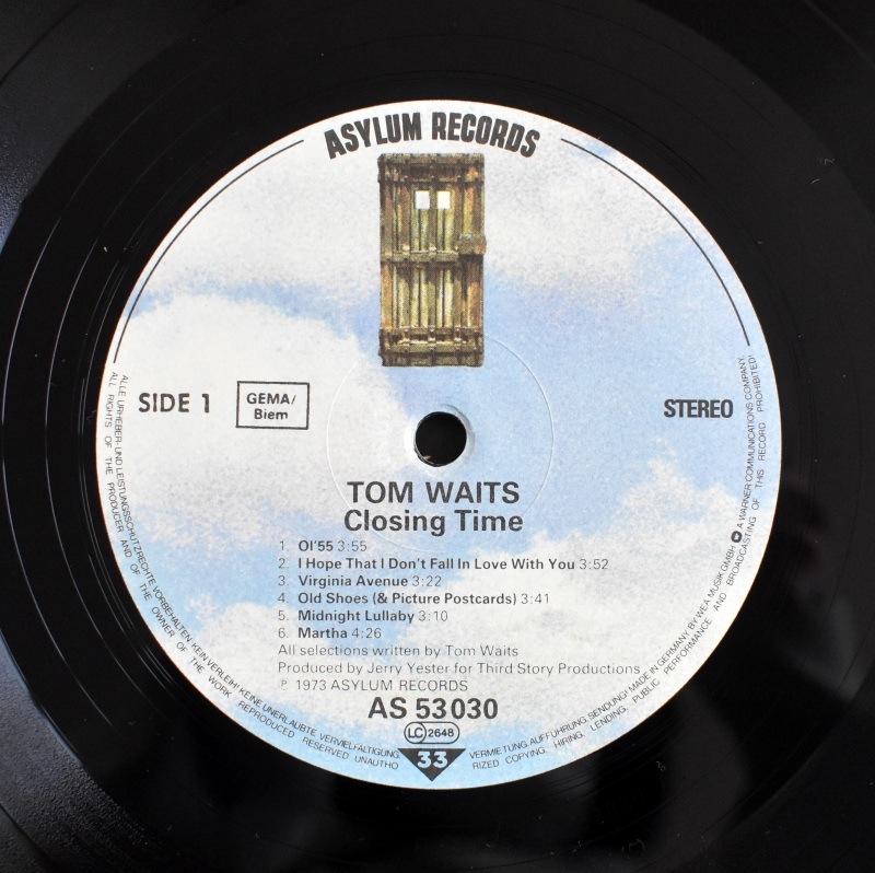 Tom Waits - Closing Time     [LP]