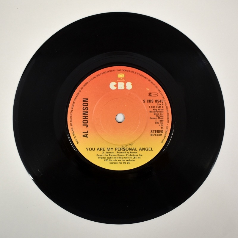 Al Johnson With Jean Carn - I'm Back For More / You Are My Personal Angel    [7inch]