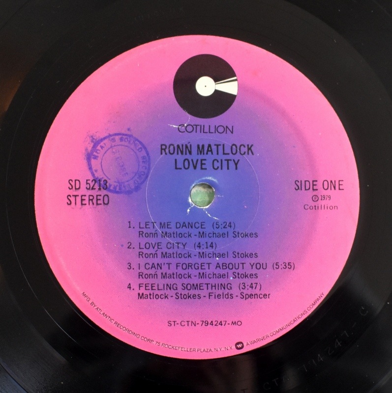 Ron Matlock - Love City               [LP]