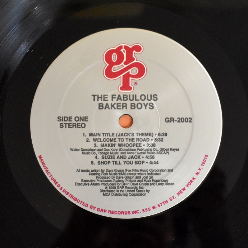 Dave Grusin - The Fabulous Baker Boys (Original Motion Picture Soundtrack)��[LP]