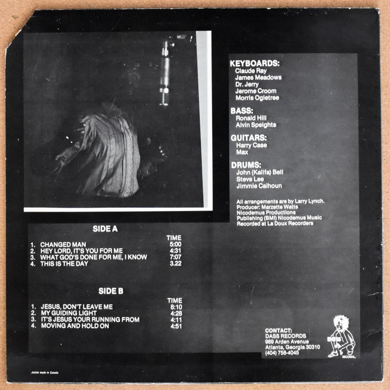 Larry Lynch - Changed Man Stepping  [LP]