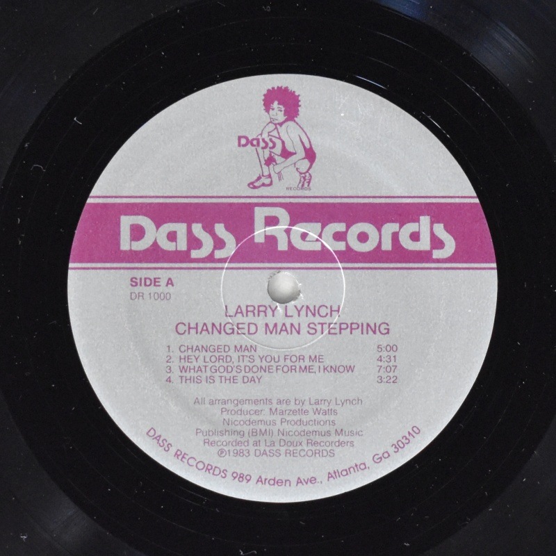 Larry Lynch - Changed Man Stepping  [LP]